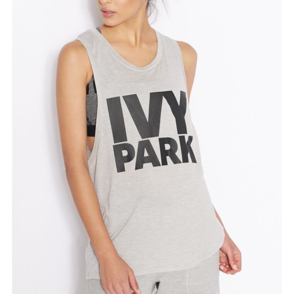 NWOT IVY PARK Logo Drop Armhole Tank in US SZ XS